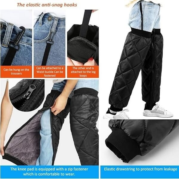 Θερμικές Προστατευτικές Επικαλαμίδες για Μηχανή - Leg Warmers