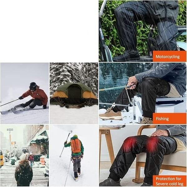 Θερμικές Προστατευτικές Επικαλαμίδες για Μηχανή - Leg Warmers