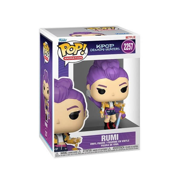 Funko POP Animation KPop Demon Hunters - Rumi 2257 Vinyl Figure