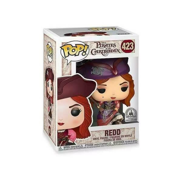 Funko POP Movies Pirates of the Caribbean - Redd 423 Vinyl Figure Disney Parks Exclusive