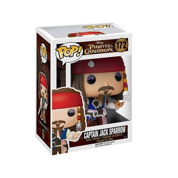 Funko POP Movies Pirates of the Caribbean - Captain Jack Sparrow 172 Vinyl Figure