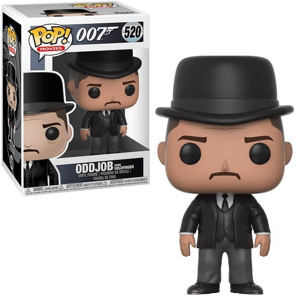 Funko POP Movies James Bond 007 - Oddjob from Goldfinger 520 Vinyl Figure