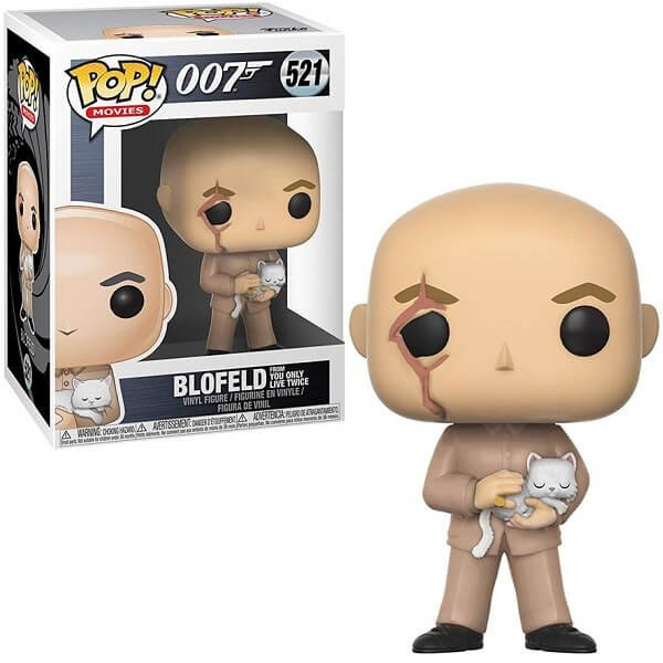Funko POP Movies James Bond 007 - Blofeld from You Only Live Twice 521 Vinyl Figure
