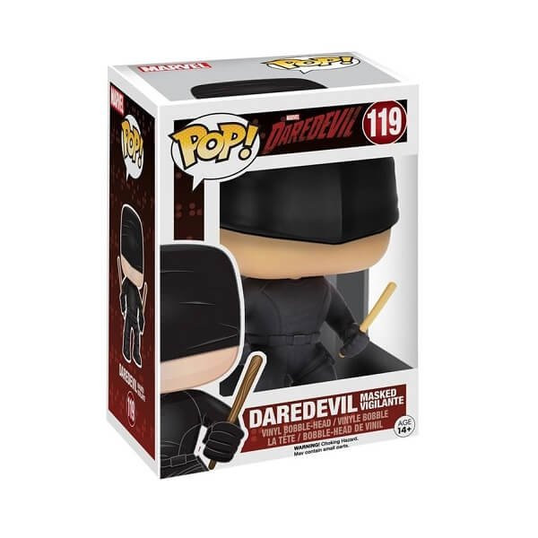 Funko POP Marvel Daredevil - Daredevil Masked Vigilante 119 Bobble-Head