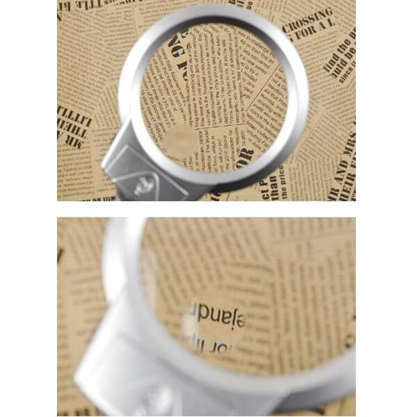 Επιτραπέζιος Μεγενθυτικός Φακός με Σφικτήρα Στερέωσης & Φωτισμό με Led