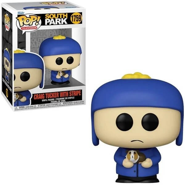 Funko POP Animation South Park - Craig Tucker with Stripe 1759 Vinyl Figure