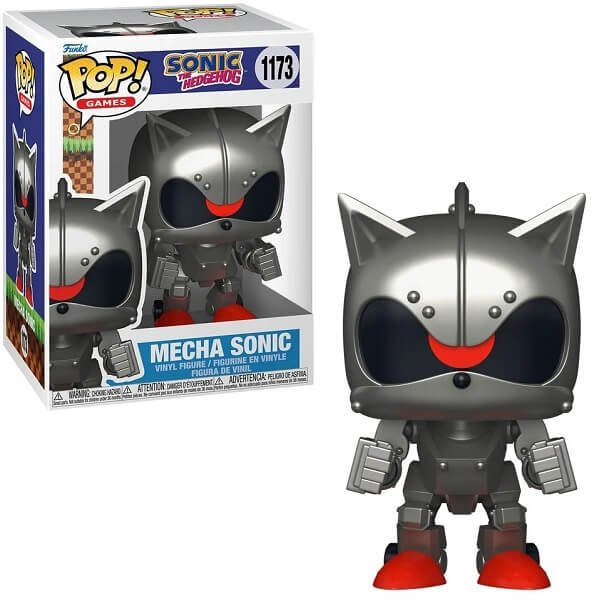 Funko POP Games Sonic the Hedgehog - Mecha Sonic 1173 Vinyl Figure