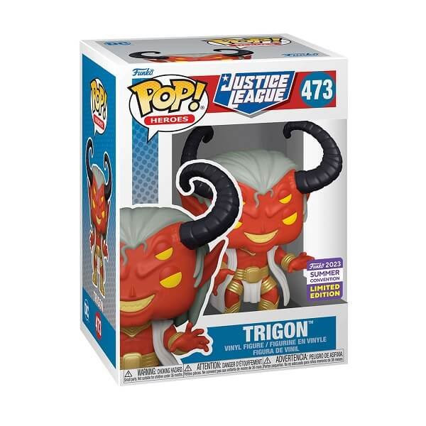 Funko POP Heroes Justice League - Trigon 473 Vinyl Figure 2023 Summer Convention Exclusive