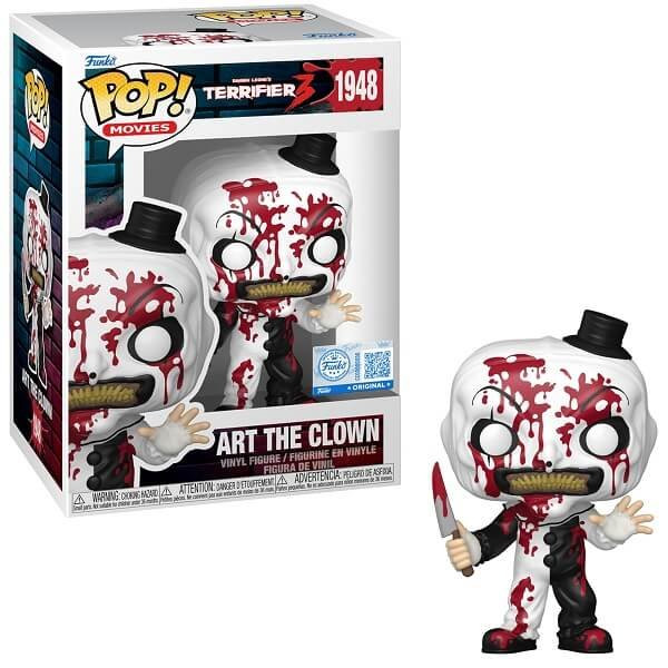 Funko POP Movies Terrifier - Art the Clown 1948 Vinyl Figure Special Edition Exclusive