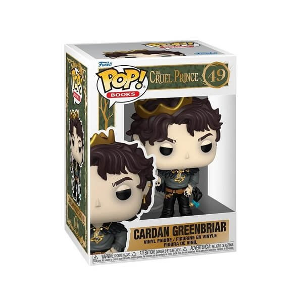 Funko POP Books The Cruel Prince - Cardan Greenbriar 49 Vinyl Figure