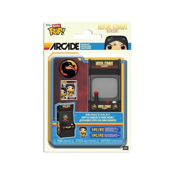 Funko POP Bitty POP Arcade Display - Mortal Kombat Vinyl Figure