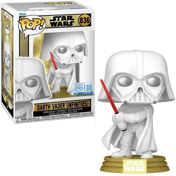 Funko POP Star Wars - Darth Vader (Infinities) 836 Bobble-Head Special Edition Exclusive