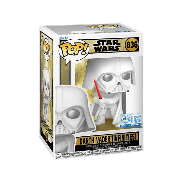 Funko POP Star Wars - Darth Vader (Infinities) 836 Bobble-Head Special Edition Exclusive