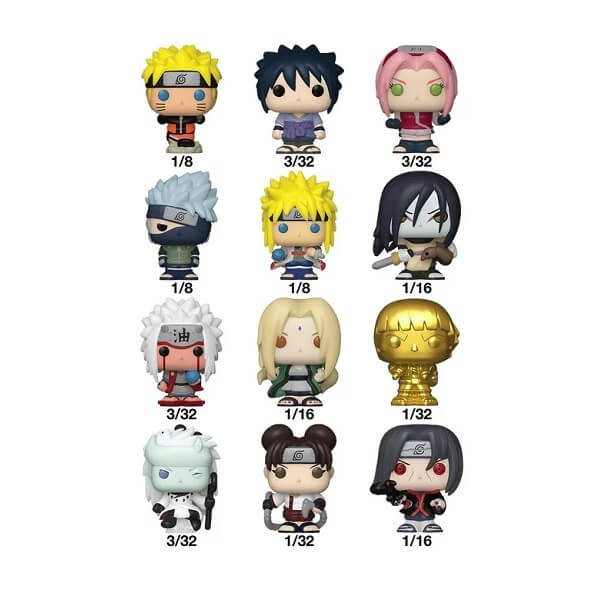 Funko Bitty POP! Naruto Shippuden - Mystery Pouch Vinyl Figure 