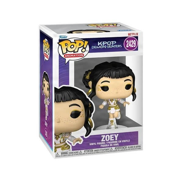 Funko POP Animation KPop Demon Hunters - Zoey 2429 Vinyl Figure 