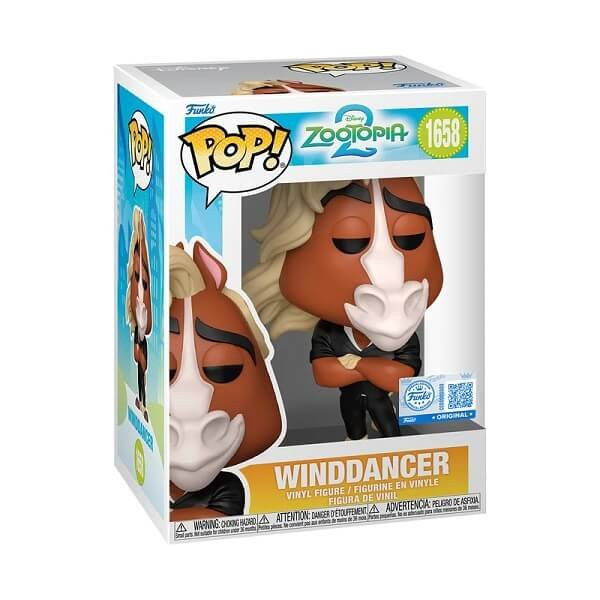 Funko POP Disney Zootopia 2 - Winddancer 1658 Vinyl Figure Special Edition Exclusive