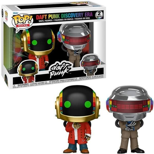 Funko POP Rocks Daft Punk - Daft Punk Discovery Era 2-pack Vinyl Figures