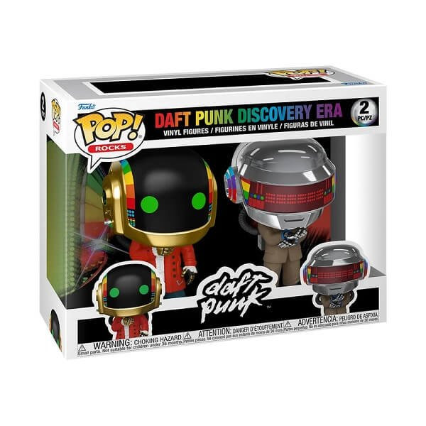 Funko POP Rocks Daft Punk - Daft Punk Discovery Era 2-pack Vinyl Figures