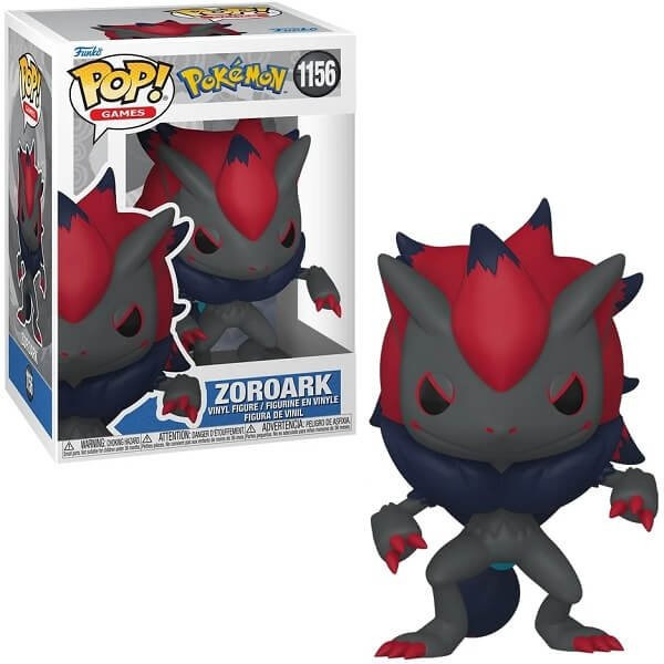 Funko POP Games Pokemon - Zoroark 1156 Vinyl Figure