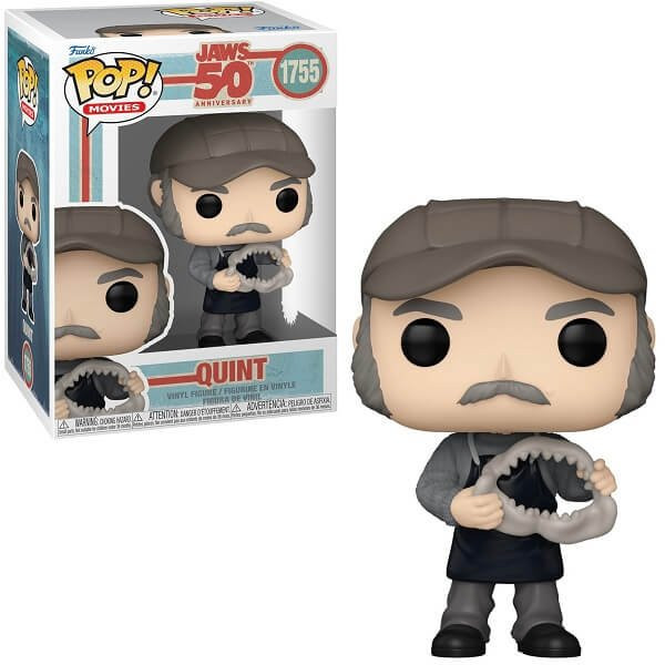 Funko POP Movies Jaws 50th Anniversary - Quint 1755 Vinyl Figure