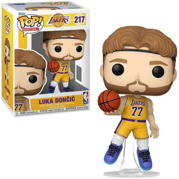 Funko POP Basketball Los Angeles Lakers - Luka Doncic 217 Vinyl Figure 