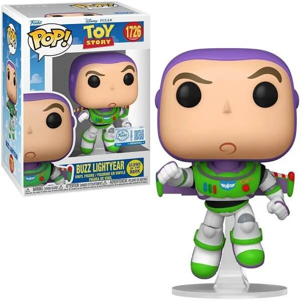 Funko POP Disney Toy Story - Buzz Lightyear GitD 1726 Vinyl Figure Special Edition