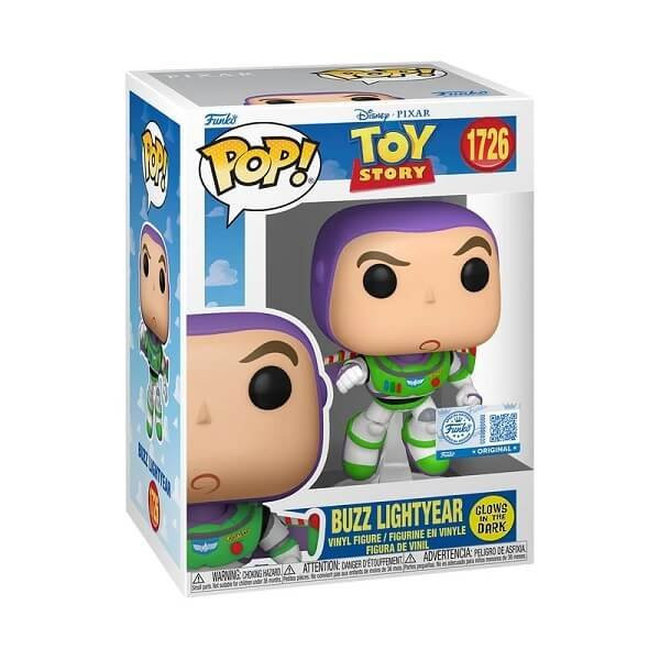 Funko POP Disney Toy Story - Buzz Lightyear GitD 1726 Vinyl Figure Special Edition