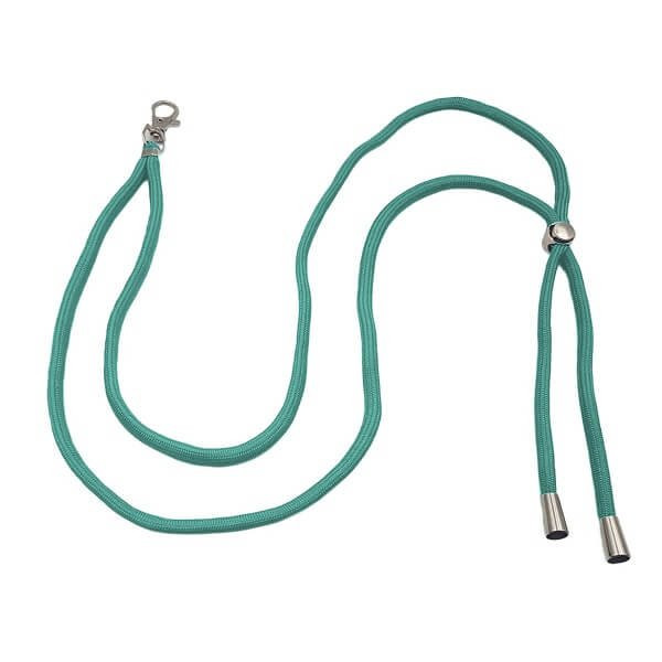 Λουράκι Λαιμού Lanyard για Κινητό με Μεταλλικό Γάντζο 75cm - Μέντα