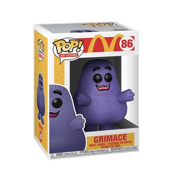 Funko POP Ad Icons McDonald's - Grimace 86 Vinyl Figure