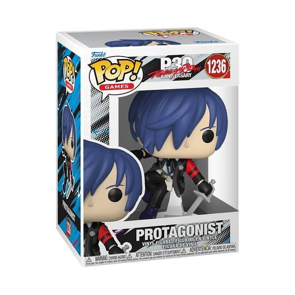Funko POP Games Persona 30th Anniversary - Protagonist 1236 Vinyl Figure
