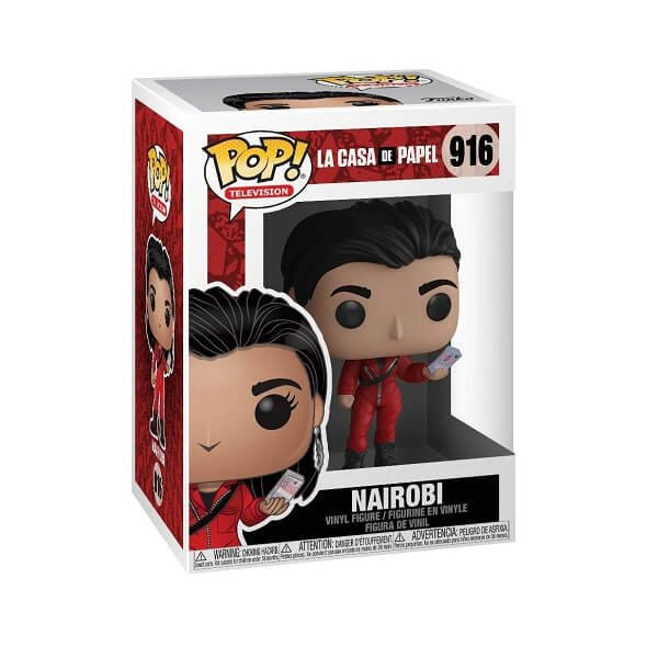 Funko POP Television La Casa de Papel - Nairobi 916 Vinyl Figure