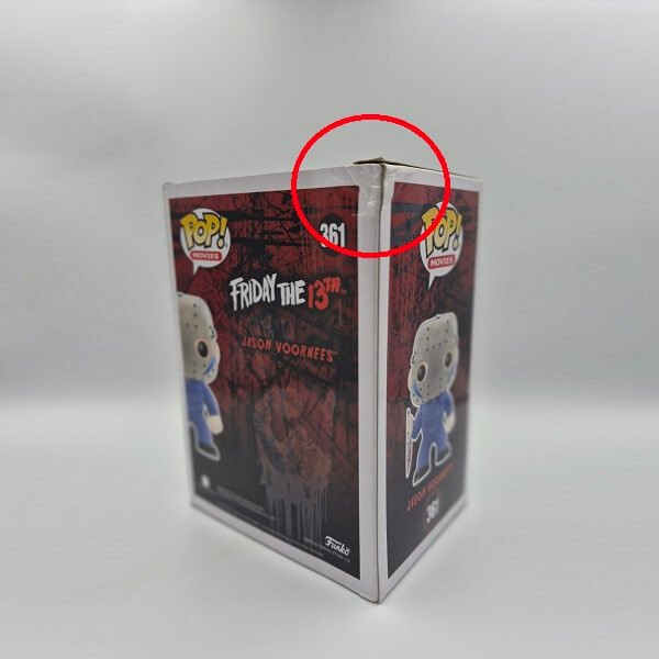 Funko POP Movies Friday The 13th - Jason Voorhees 361 Vinyl Figure Special Edition Exclusive Damaged Box