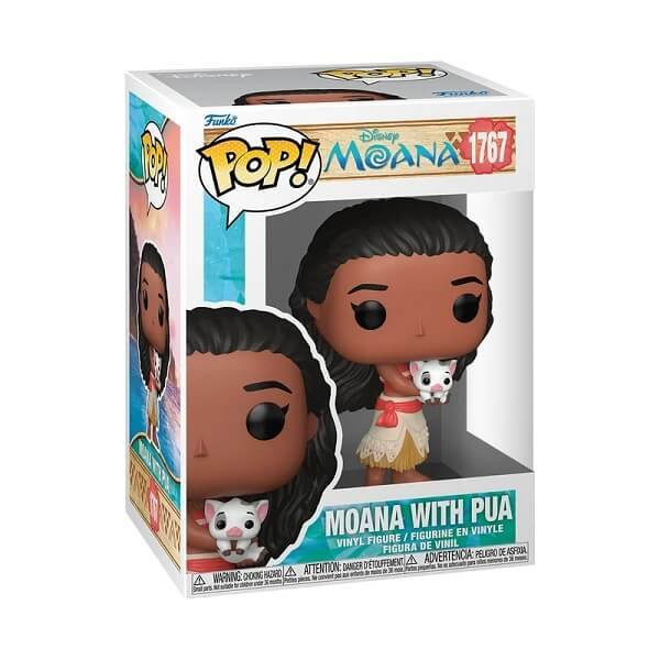 Funko POP Disney Moana - Moana with Pua 1767 Vinyl Figure