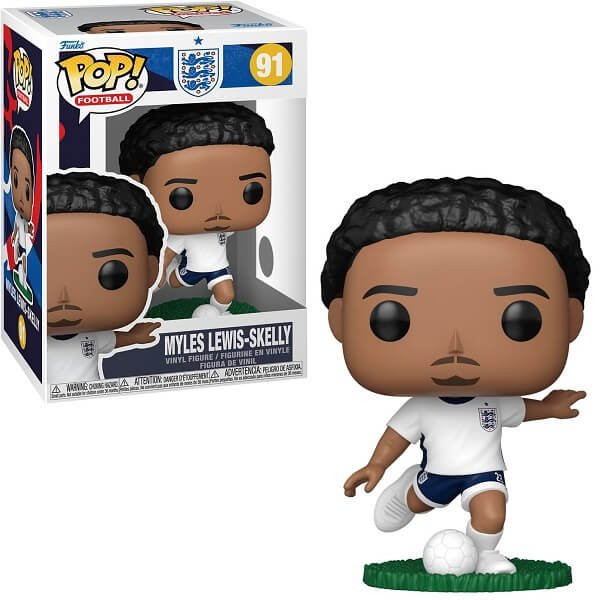 Funko Pop Football England National Team - Miles Lewis-Skelly 91 Vinyl Figure