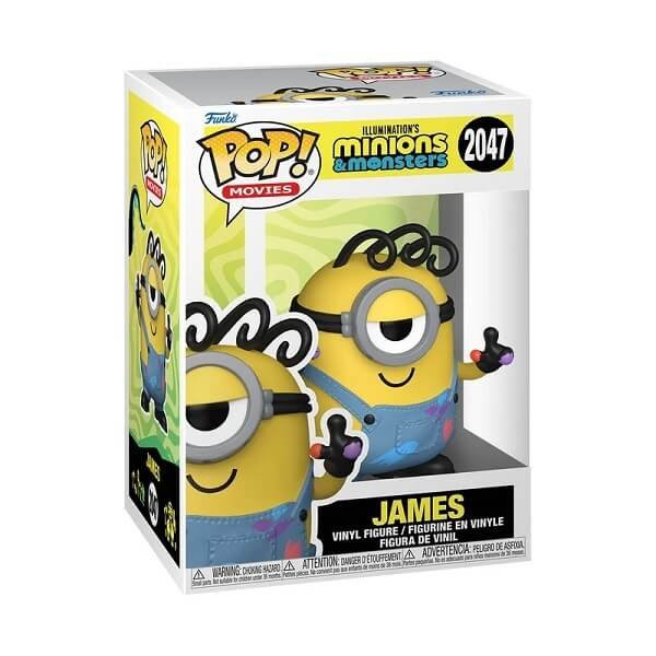 Funko POP Movies Minions & Monsters - James 2047 Vinyl Figure