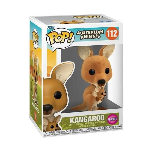 Funko POP Australia Animals - Kangaroo Flocked 112 Vinyl Figure