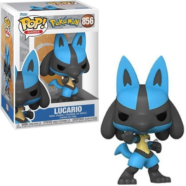 Funko POP Games Pokemon - Lucario 856 Vinyl Figure