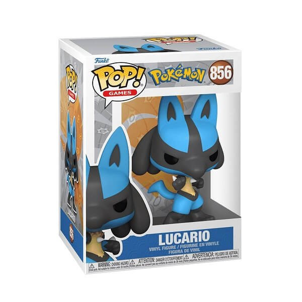 Funko POP Games Pokemon - Lucario 856 Vinyl Figure