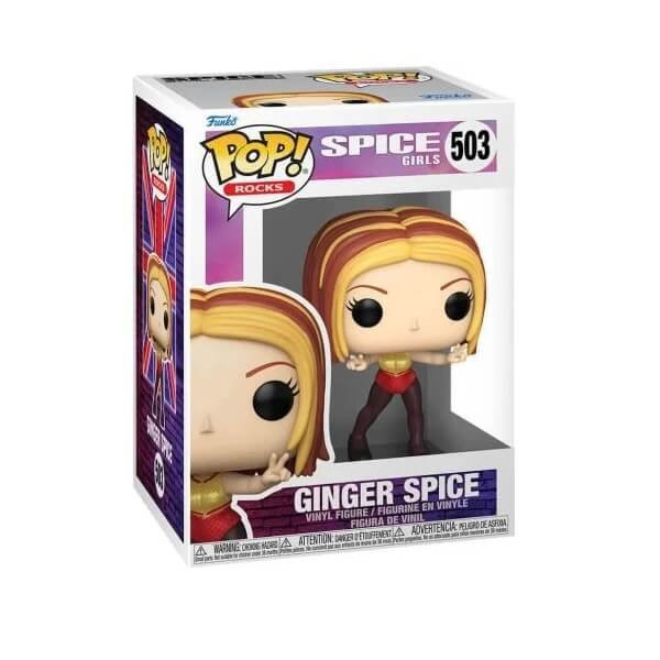 Funko POP Rocks Spice Girls - Ginger Spice 503 Vinyl Figure