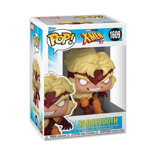 Funko POP Marvel X-Men '97 - Sabretooth 1609 Bobble-Head