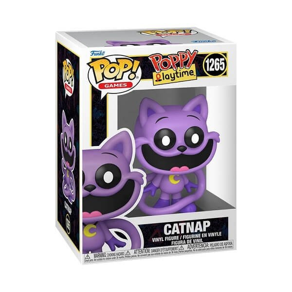 Funko POP Games Poppy Playtime - Catnap 1265 Vinyl Figure