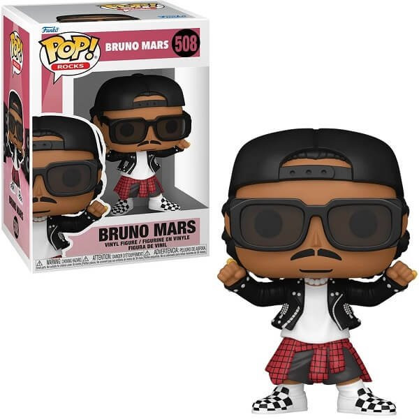 Funko POP Rocks Bruno Mars - Bruno Mars 508 Vinyl Figure