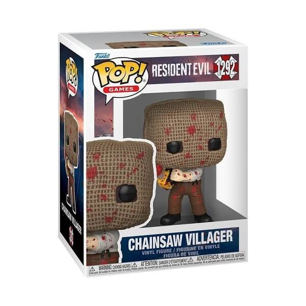 Funko POP Games Resident Evil - Chainsaw Villager 1292 Vinyl Figure