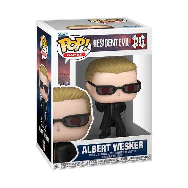 Funko POP Games Resident Evil - Albert Wesker 1295 Vinyl Figure 