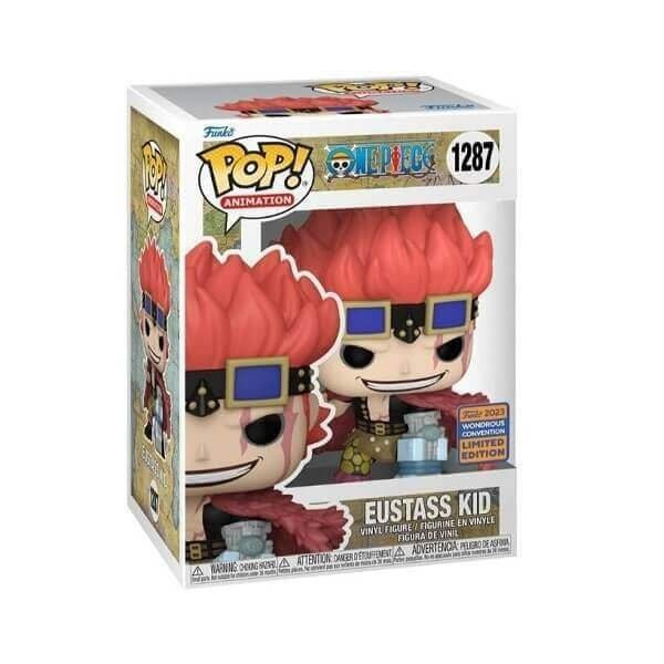 Funko POP Animation One Piece - Eustass Kid 1287 Vinyl Figure 2023 Wondrous Convention Exclusive