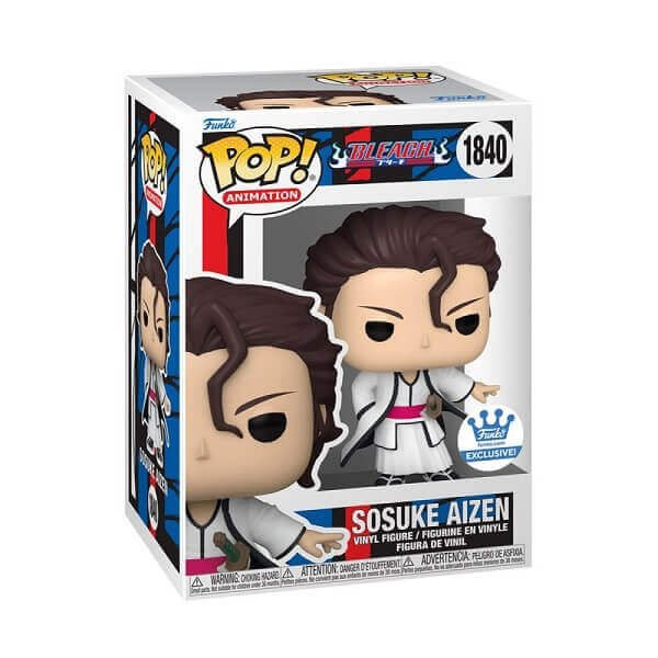 Funko POP Animation Bleach - Sosuke Aizen 1840 Vinyl Figure Funko Shop Exclusive