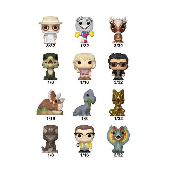 Funko Bitty POP! Jurassic Park - Mystery Pouch Vinyl Figure