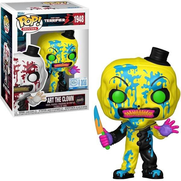 Funko POP Movies Terrifier - Art the Clown Chase 1948 Vinyl Figure Special Edition Exclusive