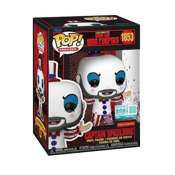 Funko POP Movies House of 1000 Corpses - Captain Spaulding 1853 Vinyl Figure Supreme Limited Edition 9500pcs 