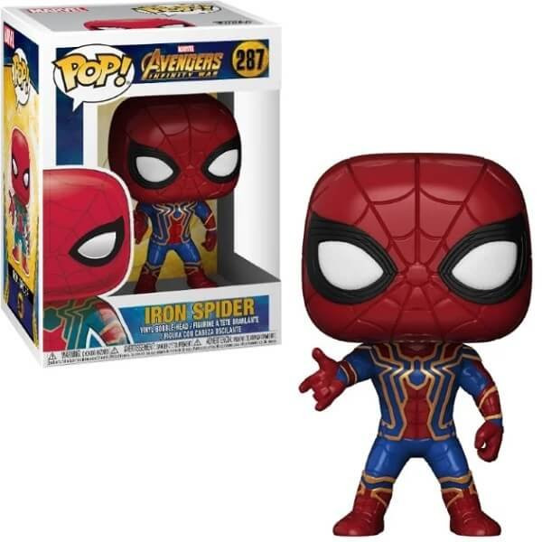 Funko POP Marvel Avengers Infinity War - Iron Spider 287 Bobble-Head